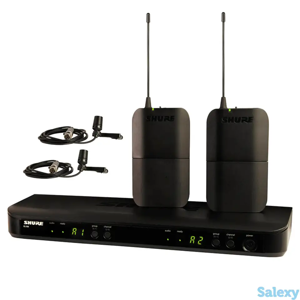 Радиосистема shure blx188e/cvl-k3e, фотография 1