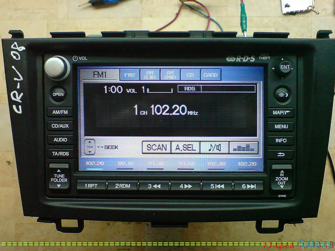 Продам автомагнитолу HONDA, фотография 1