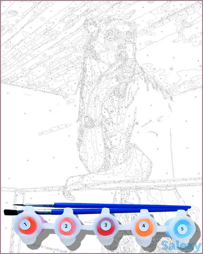 Портрет по номерам, фотография 6