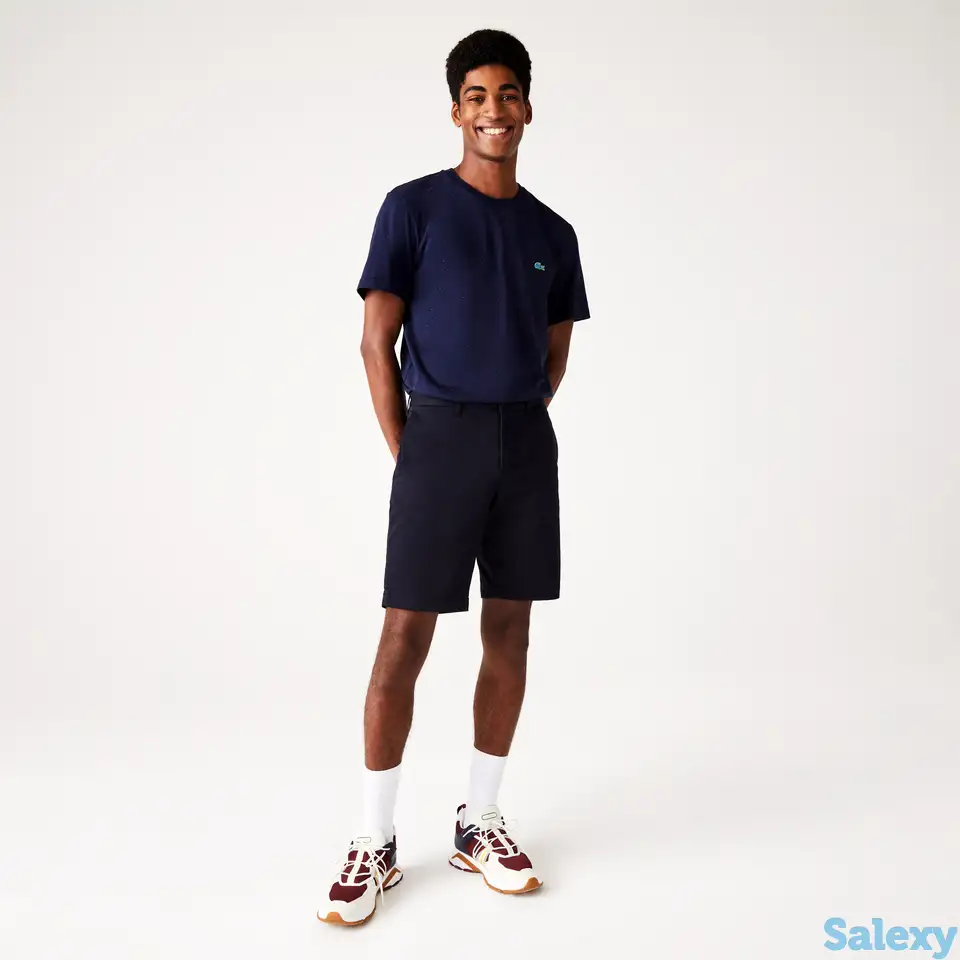 Мужские шорты  lacoste из эластичного хлопка, фотография 1