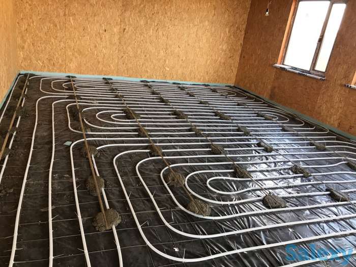 монтаж теплого пола, фотография 2