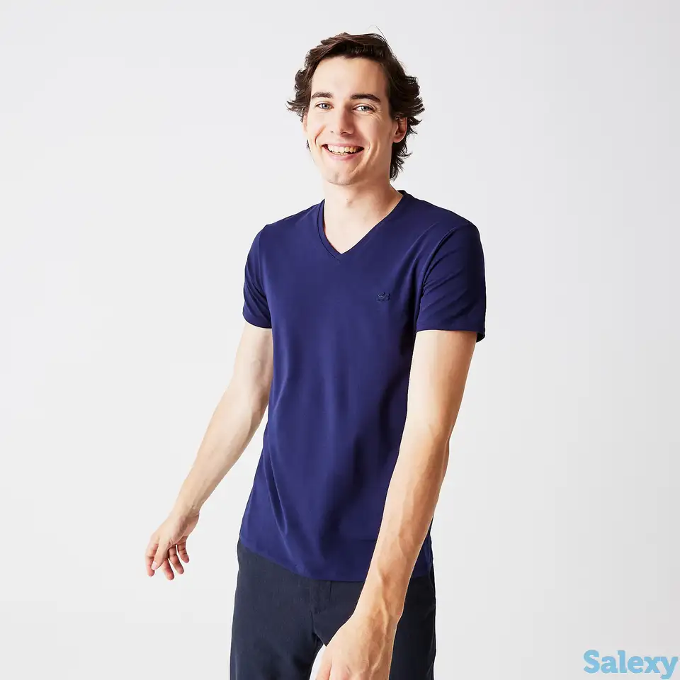 Мужская футболка lacoste slim fit, фотография 1