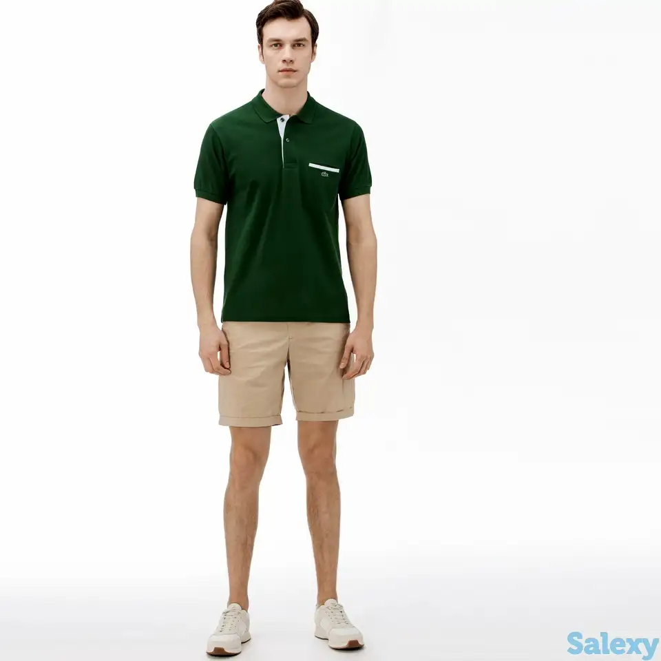 Мужские шорты lacoste slim fit, фотография 1
