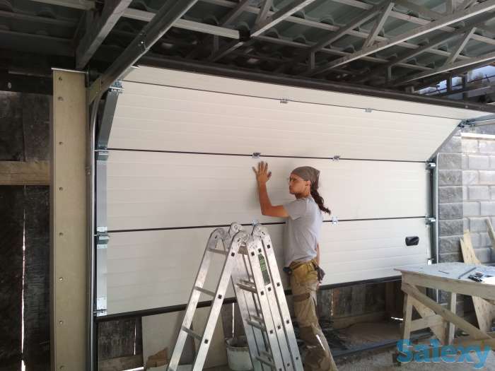 Гаражные секционные ворота DoorHan 2200 x 2500  С монтажом, фотография 1