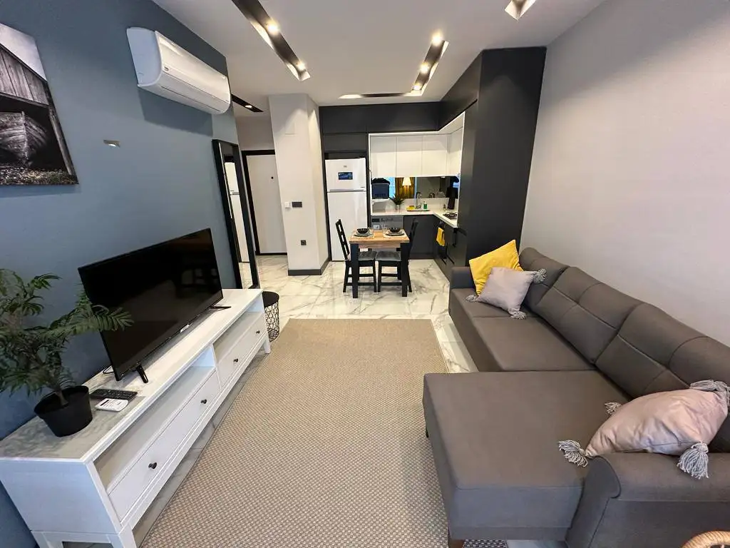 Апартаменты в новом комплексе в Алании Турция с видом на горы 11 до моря 650м., фотография 1