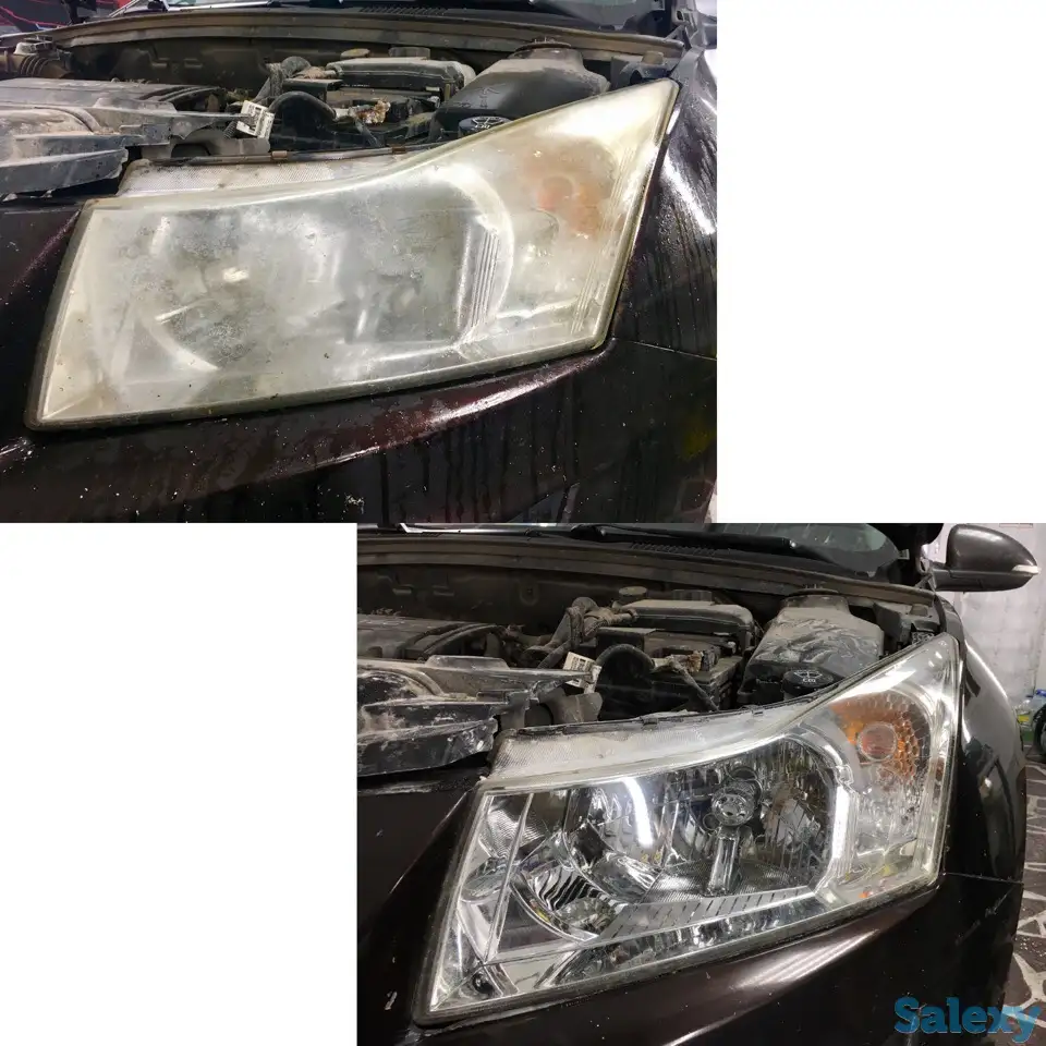 Полировка кузова автомобиля, фар, керамика, жидкое стекло. Качественно, фотография 5