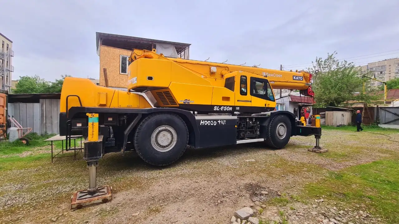 Автокран KATO SL-650R, 65 т  Япония, на ходу, в отличном состоянии, фотография 5