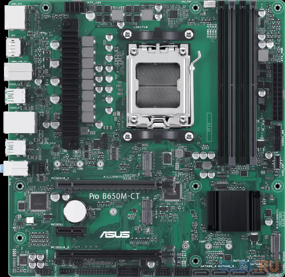 Материнская плата asus pro b650m-ct-csm, фотография 1