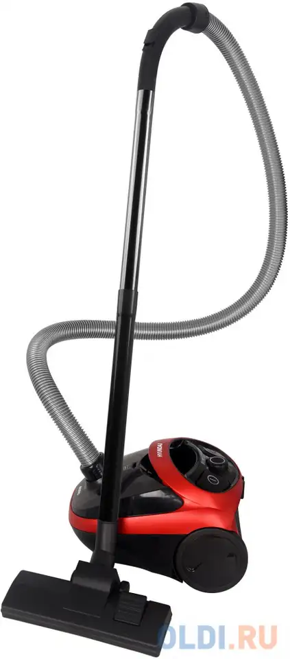 Пылесос hyundai hyv-b1570 сухая уборка красный, фотография 1
