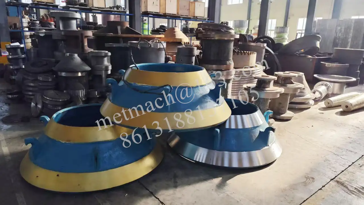 Броня подвижная неподвижаная для конусной дробилки КСД КМД 1200,1750,2200, фотография 2