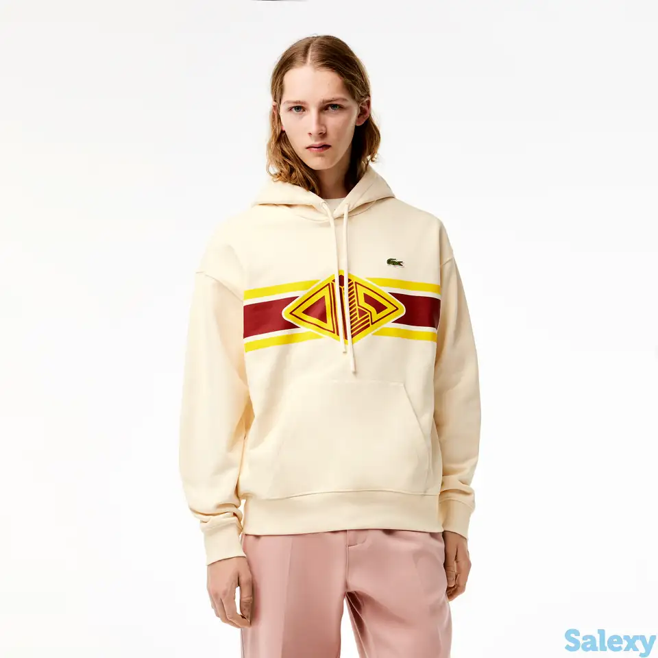 Мужская толстовка lacoste loose fit, фотография 1