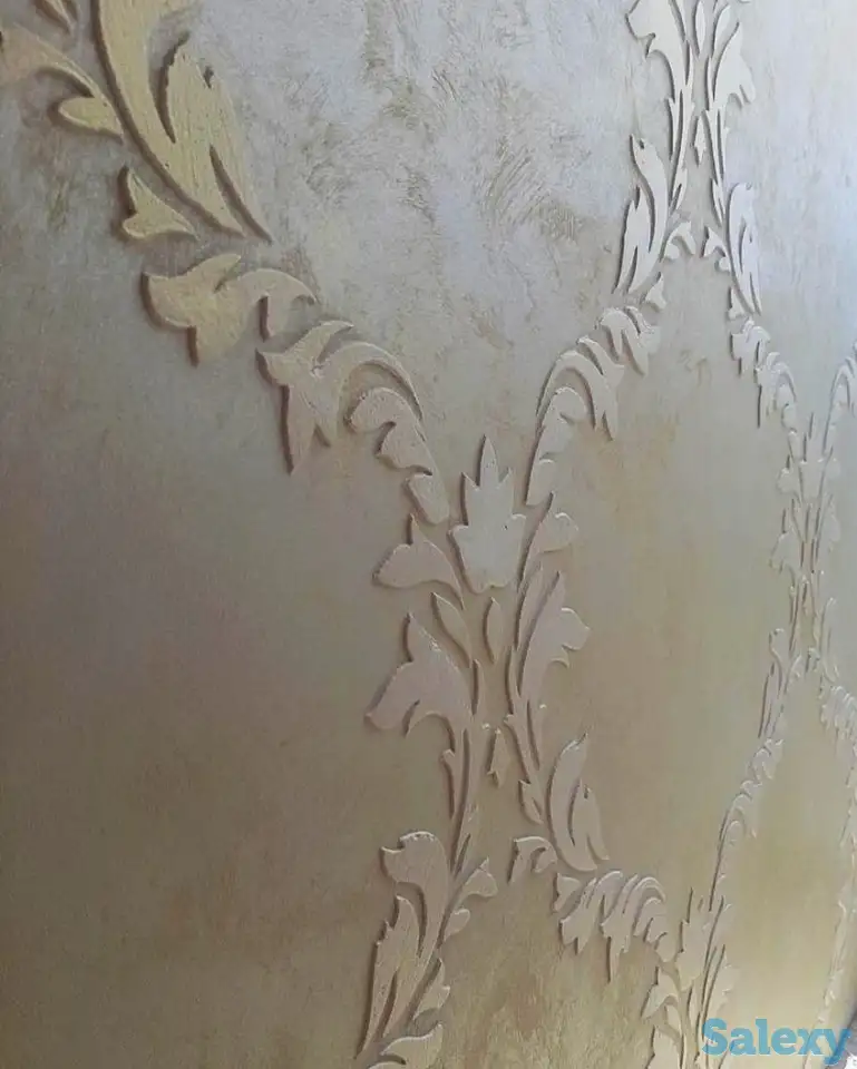 Нанесение декоративной штукатурки и краски, фотография 12