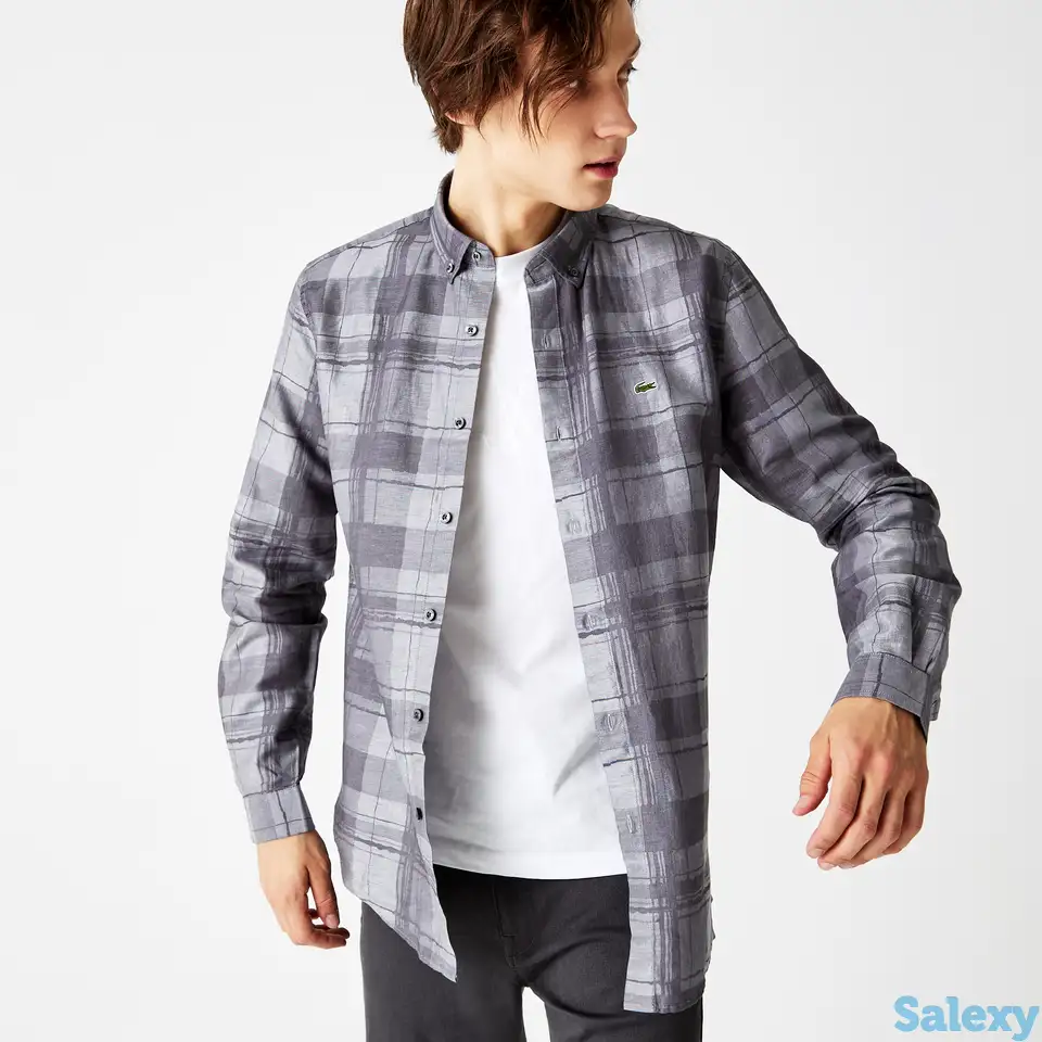 Мужская рубашка lacoste, фотография 1