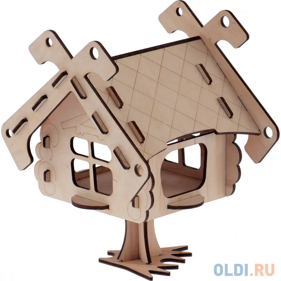 Кормушка для птиц, избушка, малая// palisad, фотография 1