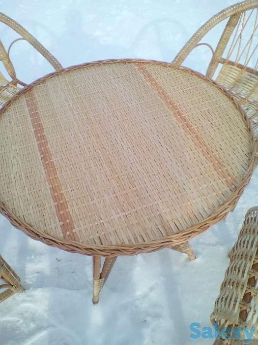 Плетеная мебель из лозы, фотография 4