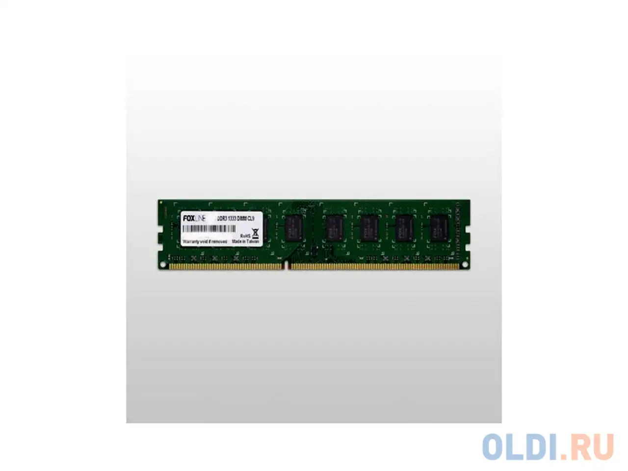 Оперативная память для компьютера foxline fl1333d3u9-8g dimm 8gb ddr3 1333 mhz, фотография 1