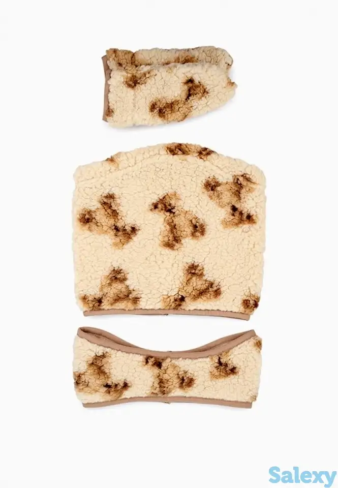 Шапка, снуд и варежки happy baby, фотография 1