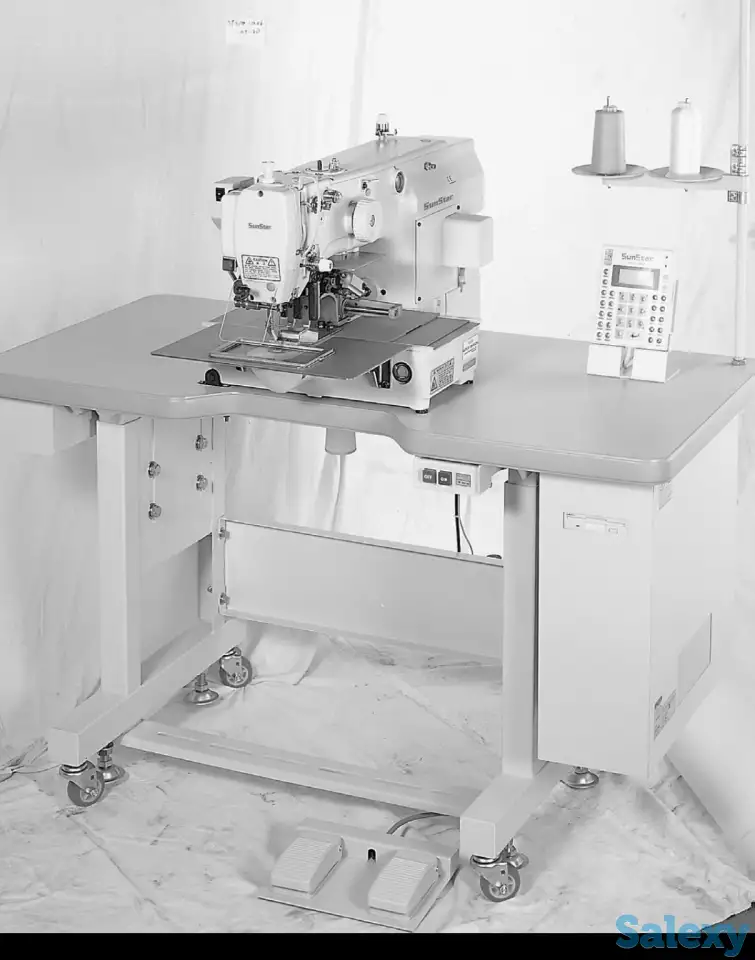 SunStar SPS/A-1306-HS-10 Компьютеризированная швейная машинка для обработки по шаблону, фотография 1