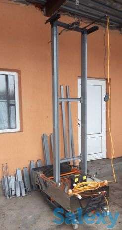 Штукатурный агрегат. Станок для нанесения штукатурки (робот штукатур)., фотография 4