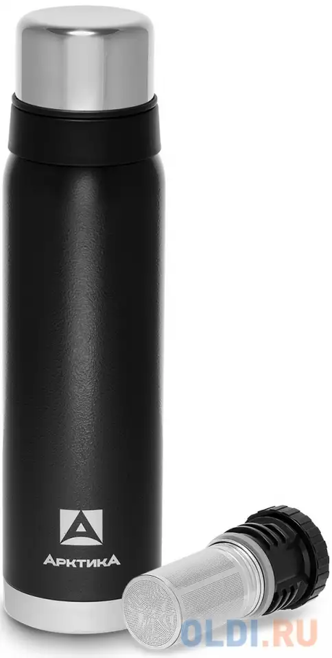Термос арктика 106-900c 0,90л чёрный, фотография 1