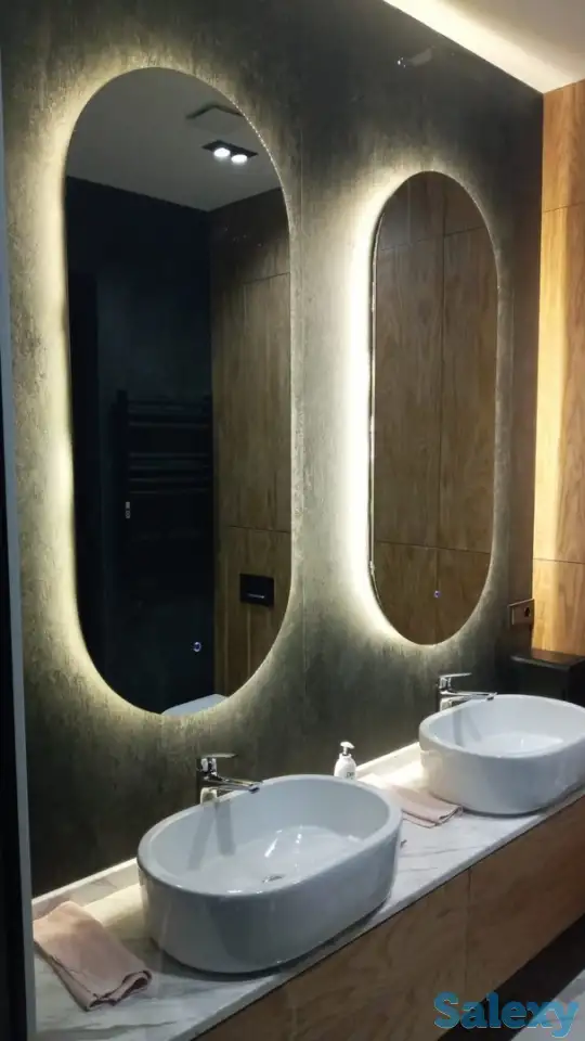 изготовление зеркал,стекла, багет в Алматы, фотография 1