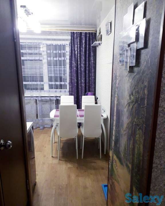 Продаётся светлая 2-комнатная квартира, Машкур-Жусупа 113, фотография 3