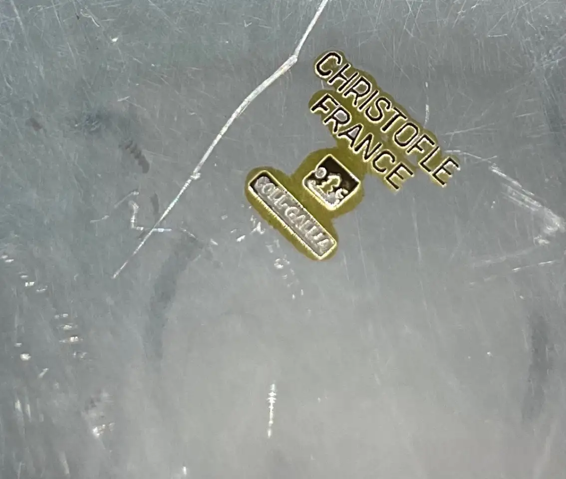 Винтажные песочные часы Christofle France coll. Gallia, фотография 9