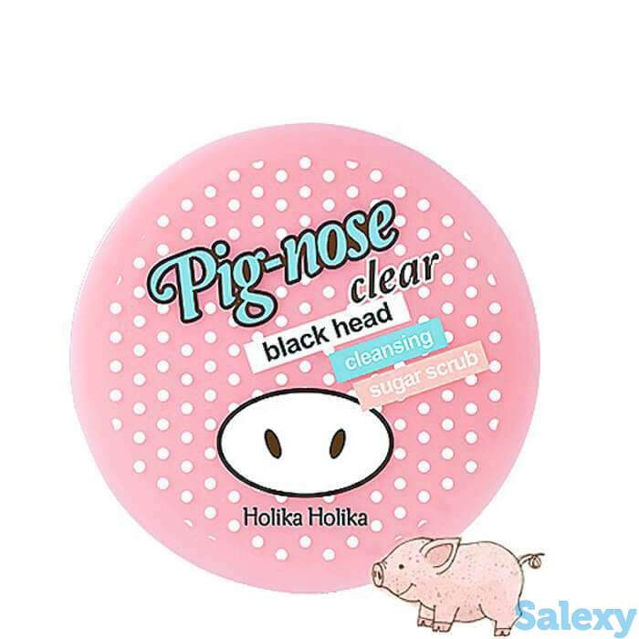 Скраб для лица holika holika pig-nose clear black head cleansing sugar scrub, фотография 1