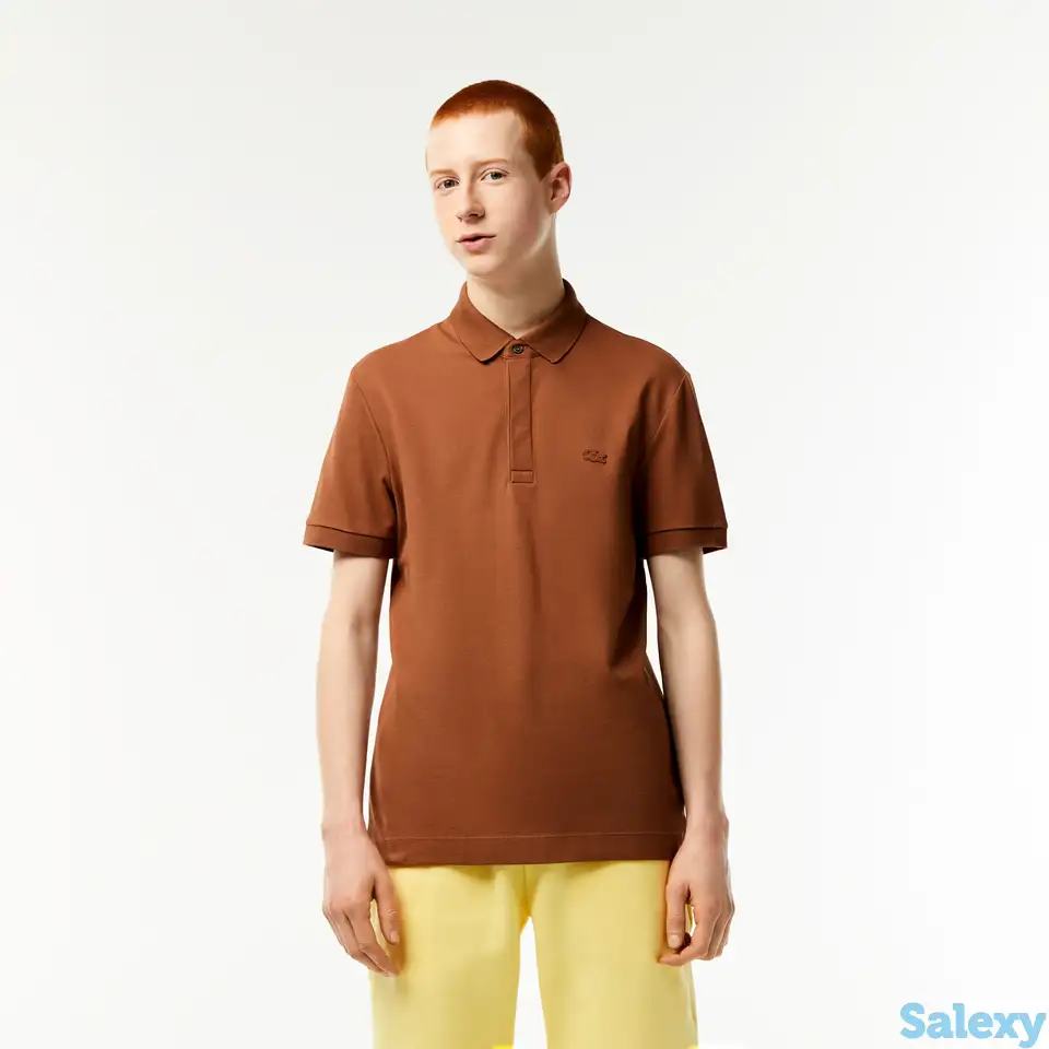 Мужское поло lacoste paris regular fit, фотография 1