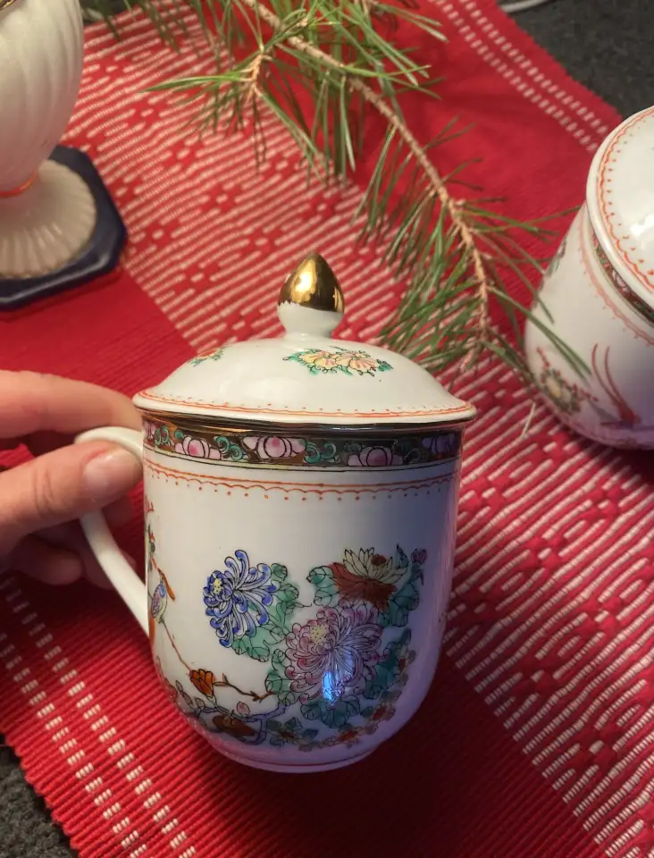 Фарфоровые кружкизаварочники.Китай, фотография 1