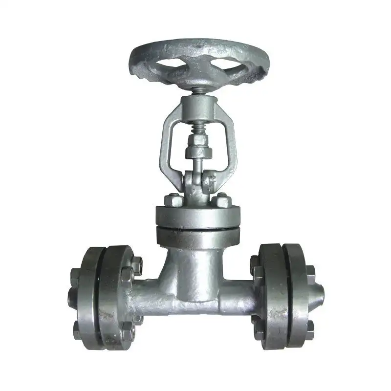 Клапан запорный стальной, D 6-2400 мм, Давление: Ру40; Ру16; Ру63..., Марка: 19с53нж; 19с38нж; 16с48нж..., фотография 1