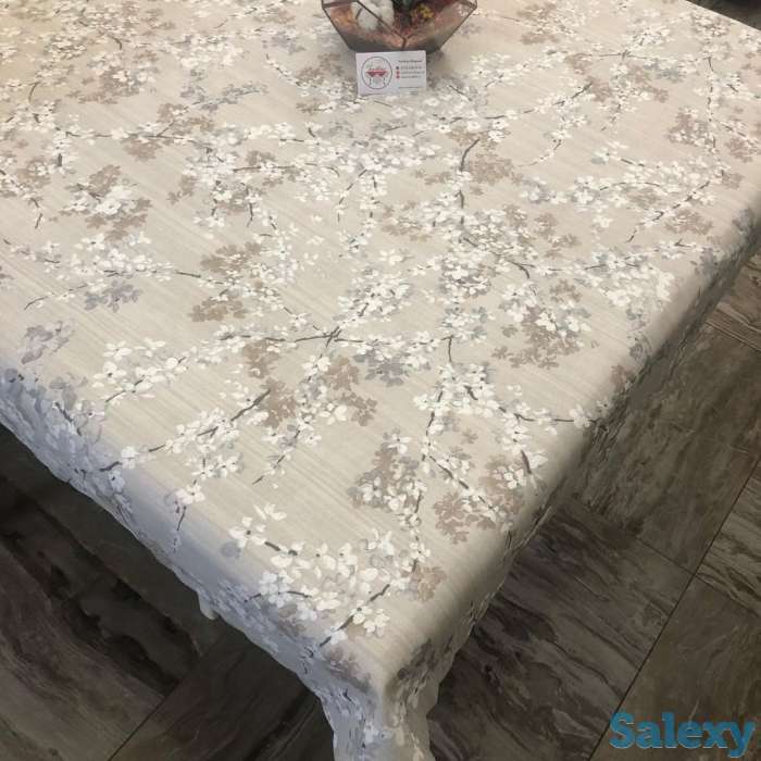 Скатерть Мори Тессутти, сделано в Италии, нежная сакура, фотография 2