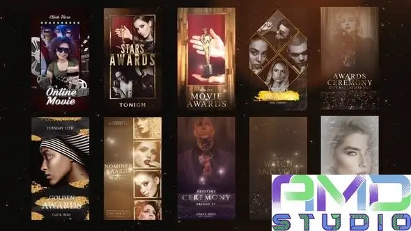 Видео креатив для Инстаграм церемонии награждений (I_РАЗНОЕ_3), фотография 1