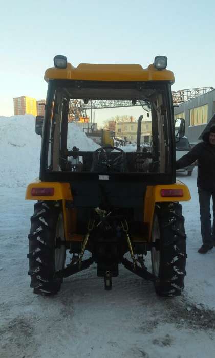 Минитрактор полноприводный с кабиной Jinma 244 , фотография 9