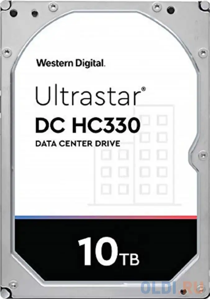 Жесткий диск wd sas 3.0 10tb 0b42303 wus721010al5204 server ultrastar dc, фотография 1
