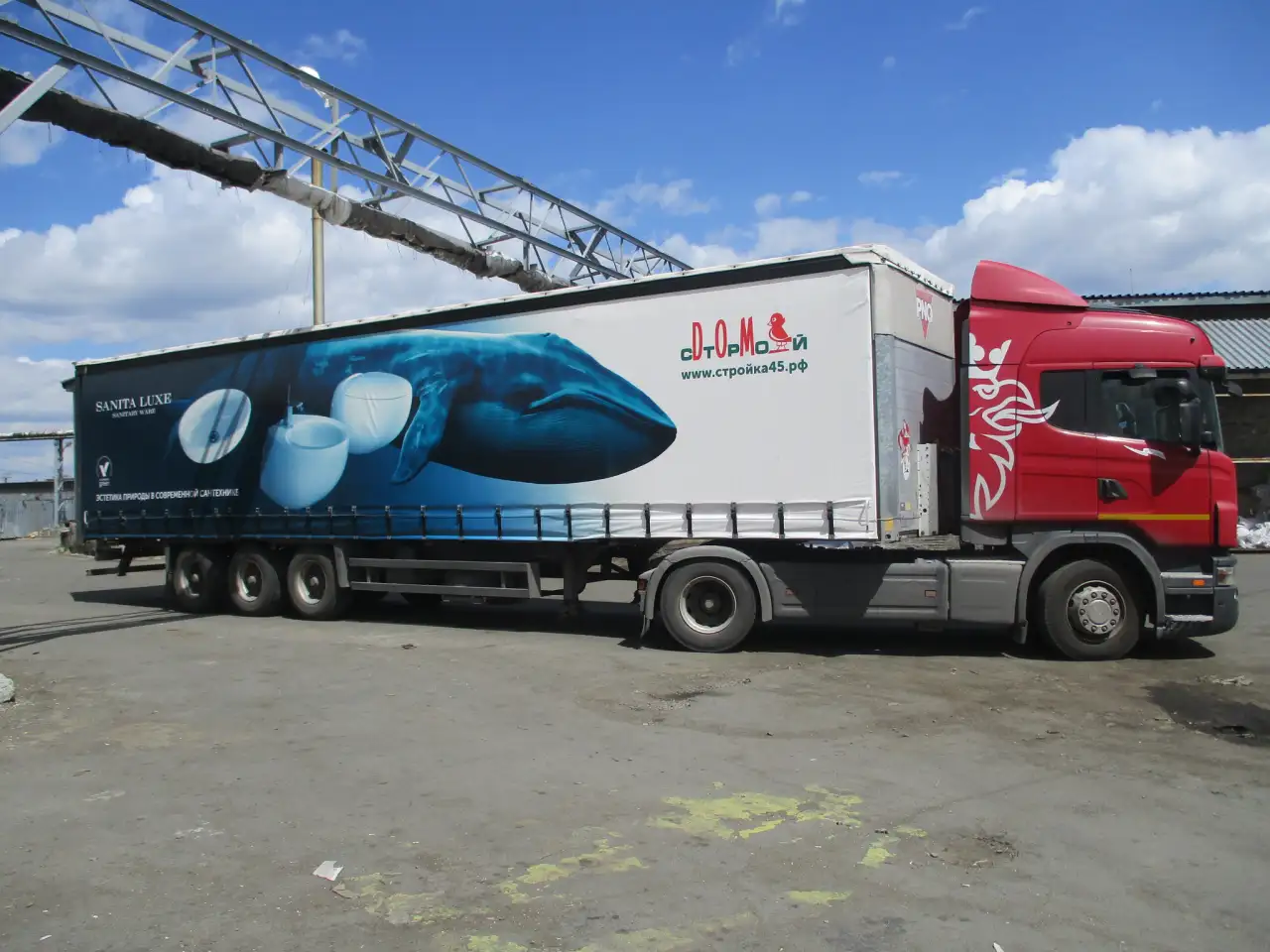 Тенты с рекламой, фотография 4