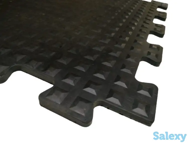 Резиновая плитка Пирамидка  виброизолирующие покрытие, фотография 2