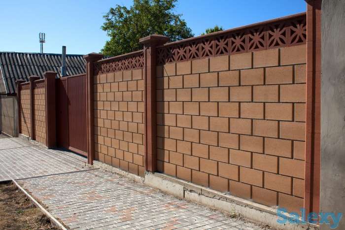 Построим забор из блока или кирпича под ключ., фотография 3