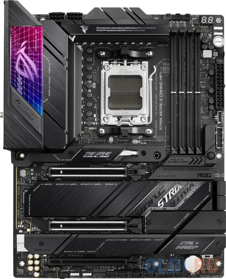 Материнская плата asus rog strix x670e-e gaming wifi, фотография 1