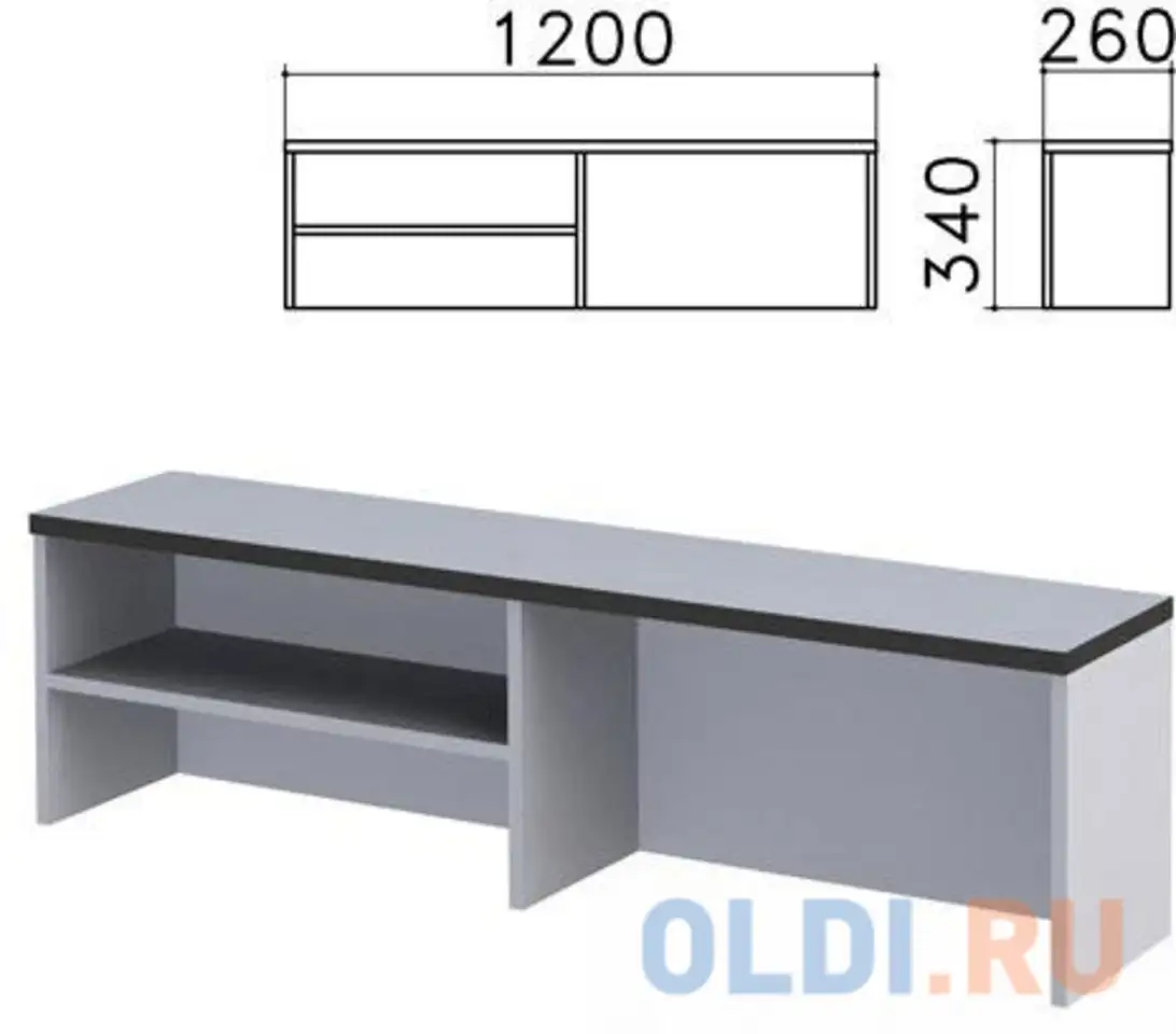 Надстройка для стола письменного 