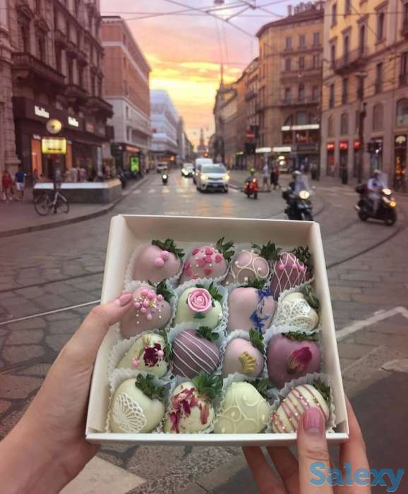 торт/клубника в школаде/шоколадный бокс, фотография 7