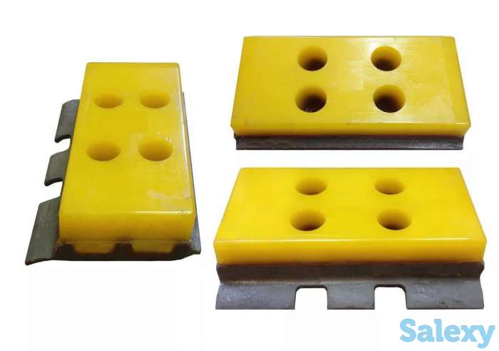 Производим полиуретановые траки (башмаки) гусеницы дорожной техники, фотография 1