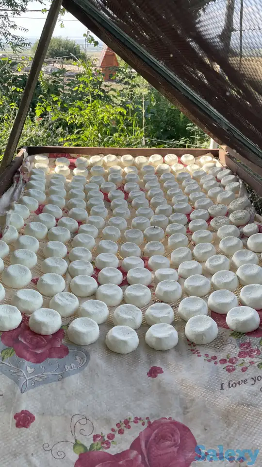 Домашнее сливочное масло, курт, фотография 1