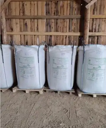 Белая Пеллета топливные гранулы премиум, фотография 1