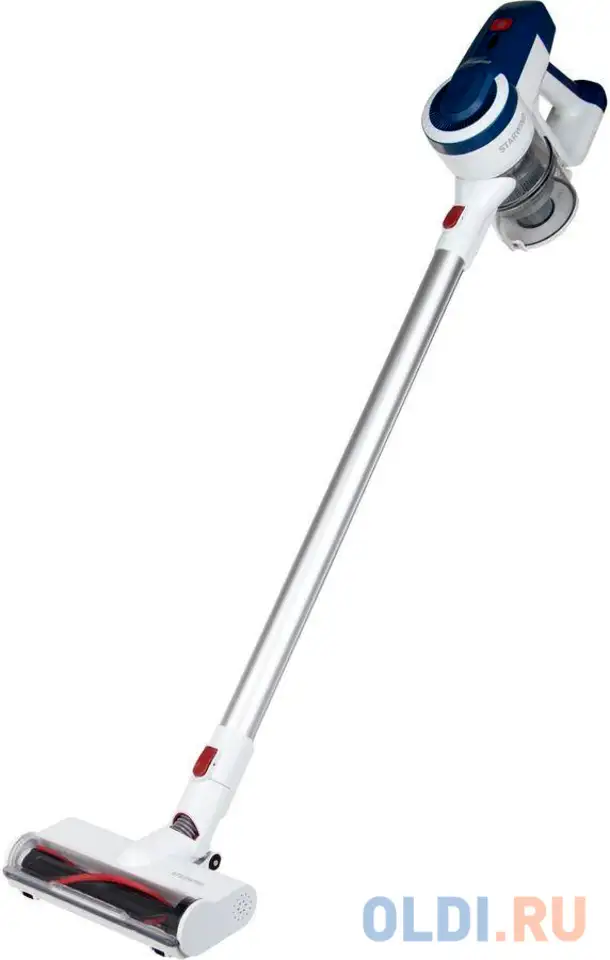 Пылесос ручной starwind sch9947 сухая уборка белый синий, фотография 1