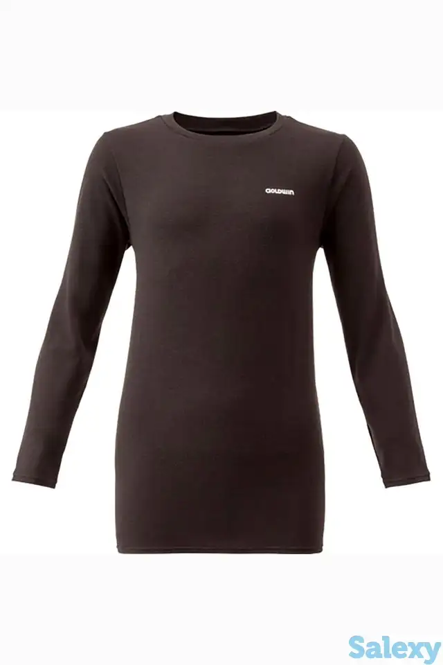 Термокофта goldwin wmn base layer crew black, фотография 12