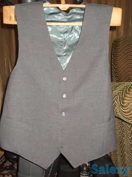 Жилет мужской деловой, жилетка, фотография 1