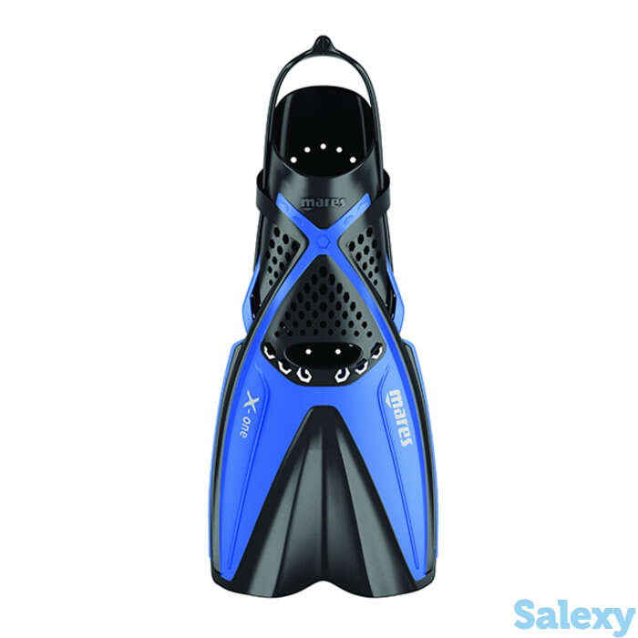 Ласты регулируемые mares x-one jr - цв.белый., фотография 1