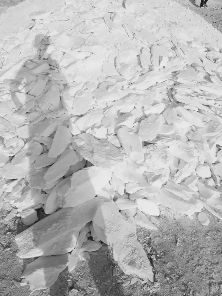Тальк камень белый Афганистан белизна до 99, фотография 2