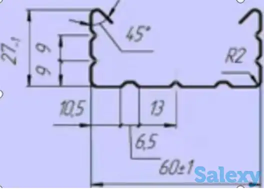 Линия по производству гипсокартонных профилей - С образ, фотография 1
